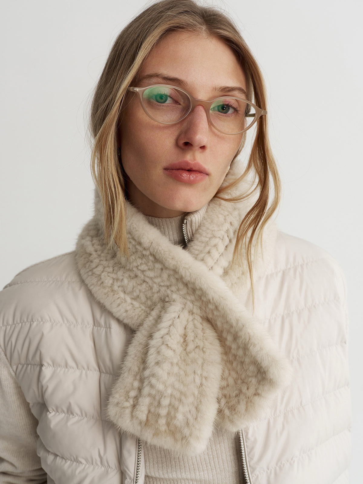 Veil Mink Scarf