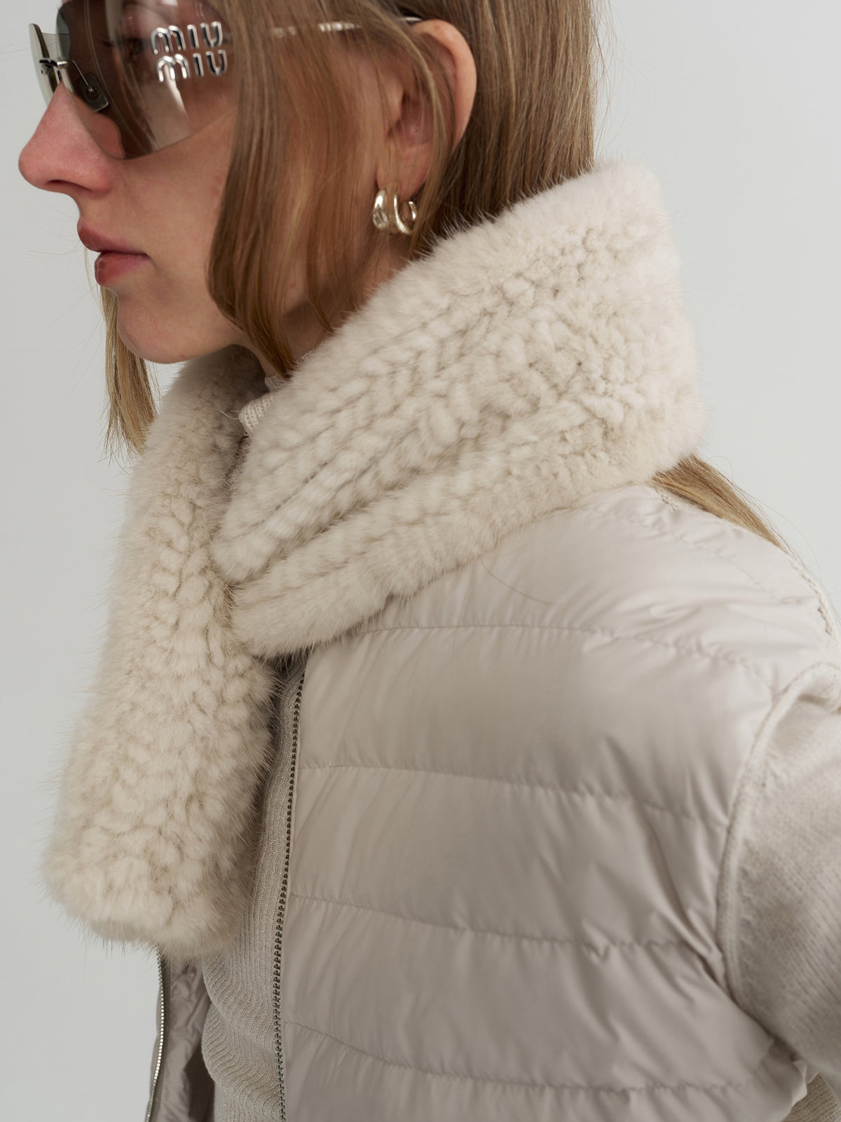 Veil Mink Scarf