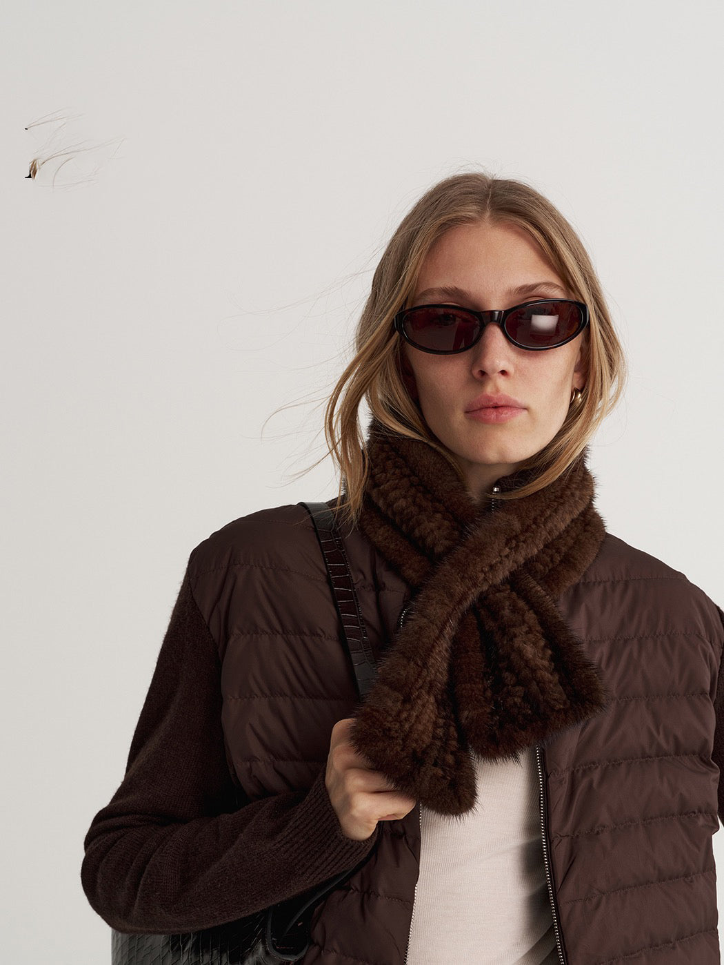 Veil Mink Scarf
