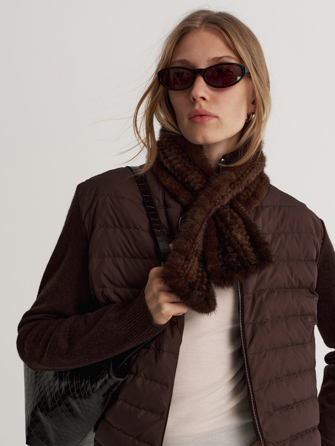 Veil Mink Scarf
