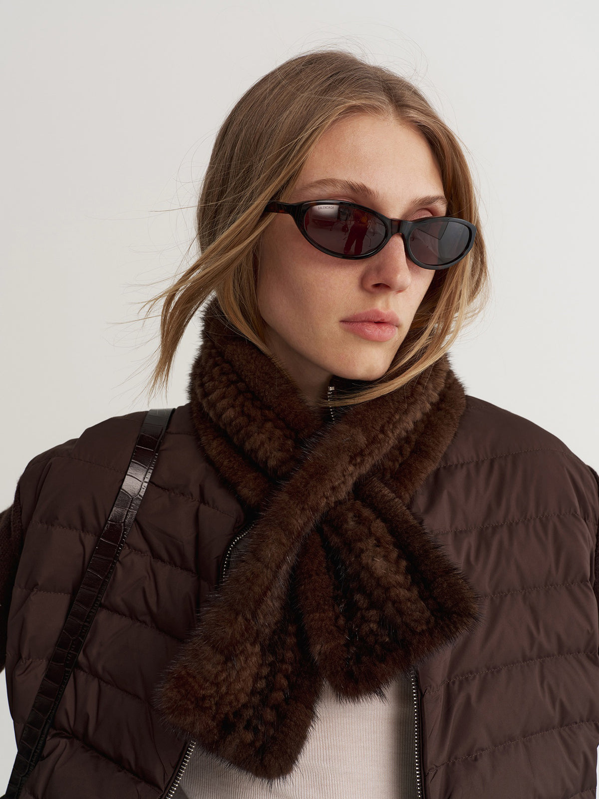 Veil Mink Scarf