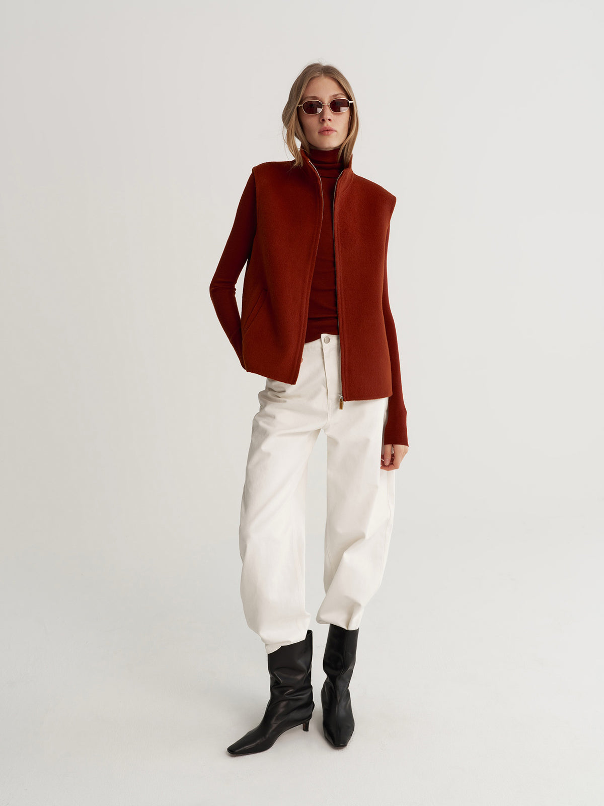 Contour Knit Top