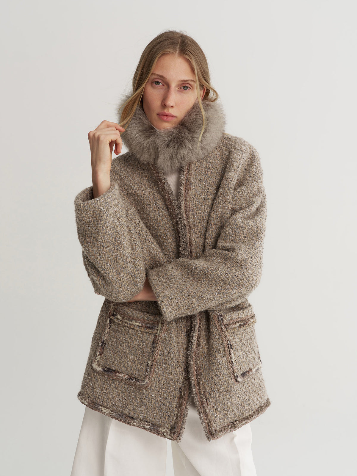 Élan Fur Collar